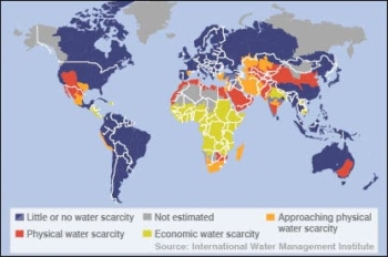 Water scarcity worlwide