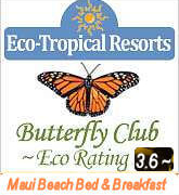 Maui Beach Bed & Breakfast Eco Rating