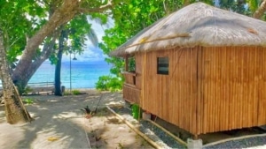 Kubo or Tropical Huts with Sea view