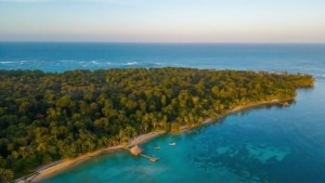 A birds eye view of Casa Cayuco Eco-Adventure Lodge